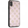 Guess Layer Glitter Peony чохол для iPhone X / XS - світло-рожевий