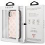 Guess Layer Glitter Peony чохол для iPhone X / XS - світло-рожевий