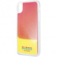 Guess чохол, світить в темряві для iPhone X / XS - рожева