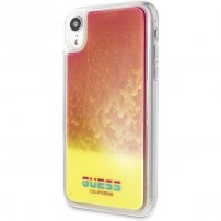 Guess Glow in The Dark чохол для iPhone XR - рожева