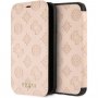 Guess Debossed Peony фліп чохол для iPhone XR - бежевий
