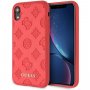 Guess Debossed Peony чохол для iPhone XR - червоний