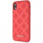 Guess Debossed Peony чохол для iPhone XR - червоний
