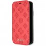 Guess Debossed Peony фліп чохол для iPhone XR - червона