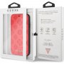 Guess Debossed Peony фліп чохол для iPhone XR - червона