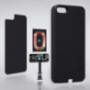 NILLKIN 2в 1 магнітна панель / футляр для бездротової зарядки Qi для Apple iPhone 5 / 5S / SE (2016) - протиковзка - чорна