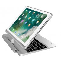 Знімний футляр з клавіатурою для iPad 9,7" (2017/2018) / Pro 9,7" / Air 1 / 2 - срібний