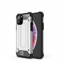 Стійкий Armor чохол для iPhone XI Max - срібний