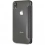 Guess Iridescent Book шкіряний фліп чохол для iPhone XR - чорний