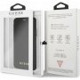 Guess Iridescent Book шкіряний фліп чохол для iPhone XR - чорний